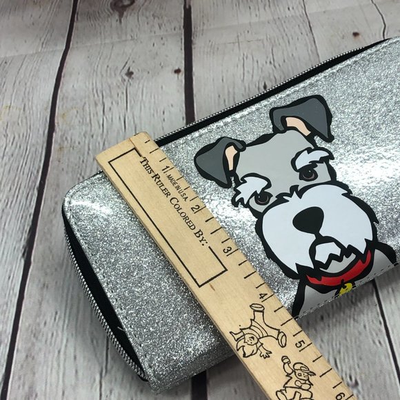 🛍️🛍️SOLD Marc tetro silver wallet with schauzer - Picture 5 of 6